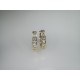 Square Hoop Earrings, 14K-18K Facet Diamond Hoops, Unique Diamond Hoop Earrings, 0.50ct Diamond Earrings