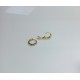 Thicker Diamond Huggies, Bold 0.85ct VS Diamond Earrings, Big Diamond Hoop Earrings, 14K Huggie Hoops, 18K Chunky Diamond Huggies