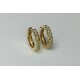 Yellow Diamond Big Thick Diamond Huggies, Bold Fancy Yellow Diamond Earrings, 14K-18K Huggie Hoops, Chunky Big Diamond Huggies