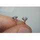 Diamond Stud Earrings, Bezel Diamond Studs, 0.20ct Diamond Stud Earrings, Eveyday Diamond Earrings, Solitaire Diamond Studs