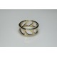 14K Solid Gold Unique Band, Wide Gold Ring, Fashion Gold Band, Open Gold Ring, Gold Statement Ring