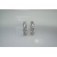 Classic 1.10ct Diamond Huggies, 3MM Diamond Huggies, 18K Bold Diamond Earrings, 14K Big Diamond Huggies, Single Prong Diaomond Hoops