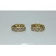 1.30ct Big Diamond Pave Hoops, 14K-18K Gorgeous Diamond Earrings, Huge Diamond Hoops