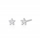 Diamond Tiny Star Studs, Petite Celesital Earrings, Gold Star Earring, 5mm Star Pave Diamond Studs