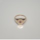 Grand Star Signet Ring, 14K Gold Signet Ring, Diamond Signet Ring, Big Signet Ring, Star Setting Diamond Signet Ring