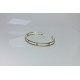 Distance Diamond Cuff Braclelet, 14K Diamond Cuff, Open Cuff Bracelet, Line Cuff Bracelet, Everyday Cuff Bracelet, Genuine Diamond Cuff