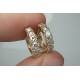 Thicker Diamond Huggies, Bold 0.85ct VS Diamond Earrings, Big Diamond Hoop Earrings, 14K Huggie Hoops, 18K Chunky Diamond Huggies