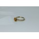 Oval Citrine Spiral Ring, 1.5ct Natural Citrine 14K Gold Ring, Twist Band Gemstone Ring, Thick Spiral Statement Ring, Yellow Gemstone Ring