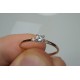 Minimal Triple Diamond Ring, Dainty Diamond Engagement Ring, Petite Diamond Band, Trio Diamond Stackable Ring, 0.20Ct Cute Diamond Ring