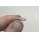 Graduated Diamond Ring, Graduated Ring, Distance Diamond Band, Diamond Promise Ring