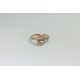 Pearcut Morganite Ring, Rose Gold Teardrop Morganite Engagement Ring, Vintage Teardrop Morganite And Diamond Ring, Valentine's Day Ring Gift