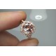 Morganite Vintage Engagement Ring, 14K Morganite And Diamond Wedding Ring, 7mm Natural Morganite, 1.2ct Brilliant Cut Morganite Bridal Ring