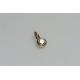 0.12ct VS clarity Diamond Charm, Tiny Diamond Pendant, 4mm Genuine Diamond Charm, Dainty Diamond Charm, Bezel Diamond